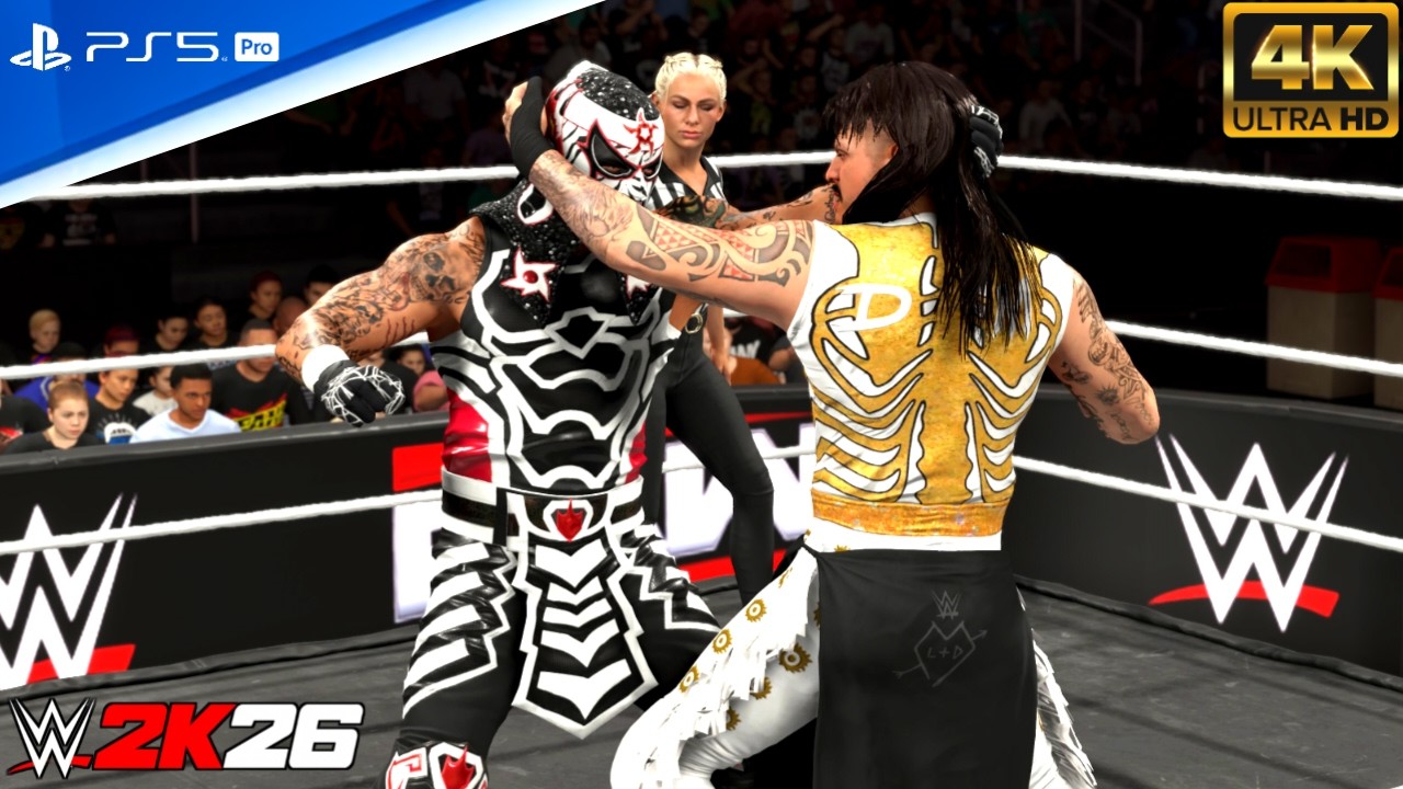 WWE 2K26 - Penta Vs Dominik Mysterio | Intercontinental Title Match: Raw [PS5 Pro 4K60]