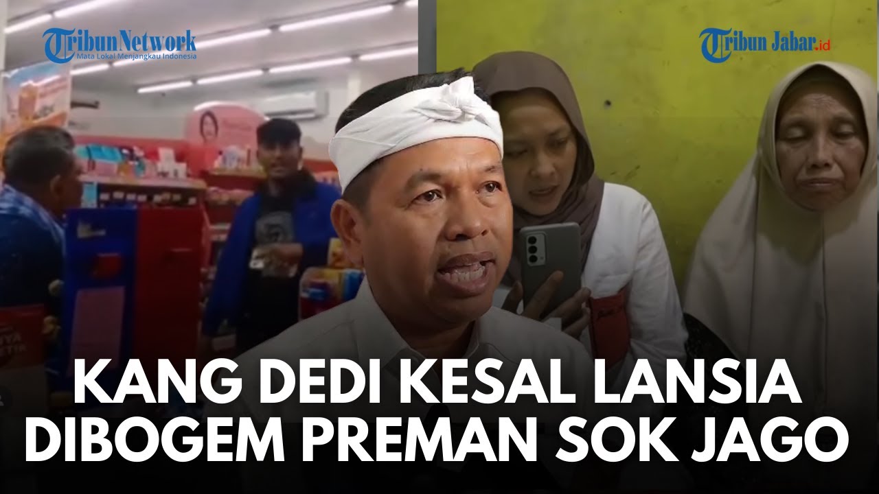 KANG DEDI TURUN TANGAN! Respons Kasus Lansia Dianiaya Pemuda di Bandung Sampai Hilang Nyawa