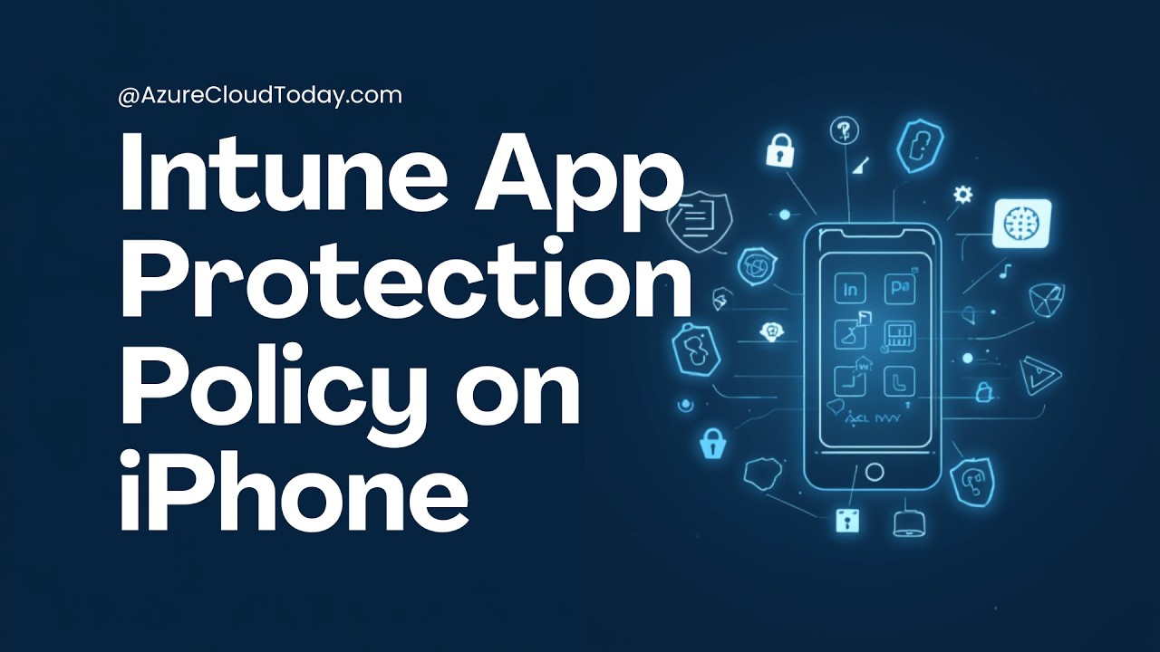 Intune App Protection on iPhone - See It in Action (2026)
