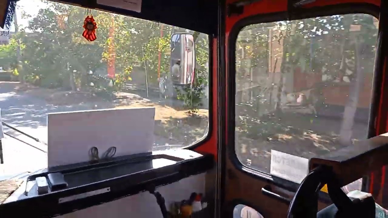 Ikarus-256.74 А 495 РУ 01 ул Красногвардейская - Хакурате, Майкоп (выезжает из АО Автоколонна №1491)