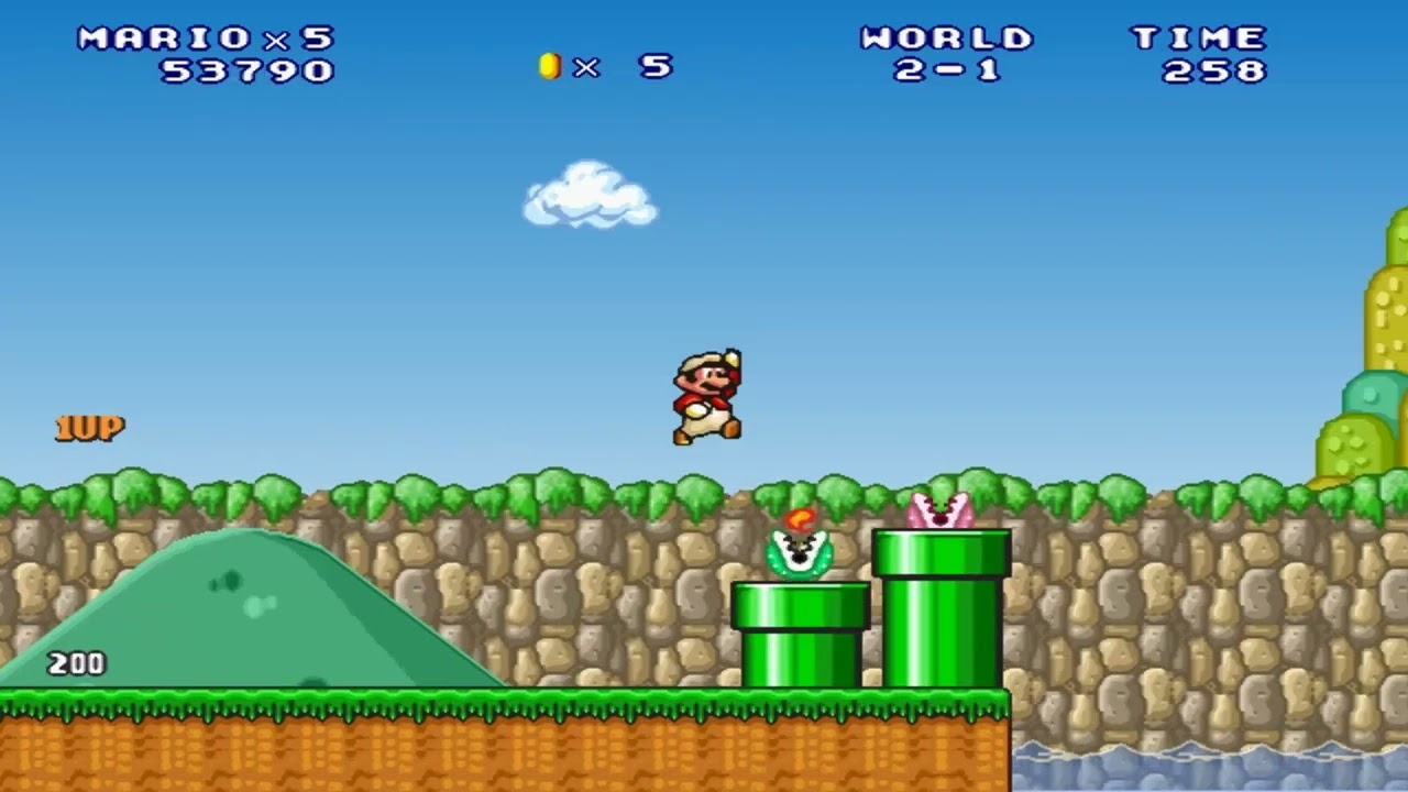 Mario Forever Sensitive Journey - Геймплей, часть 1