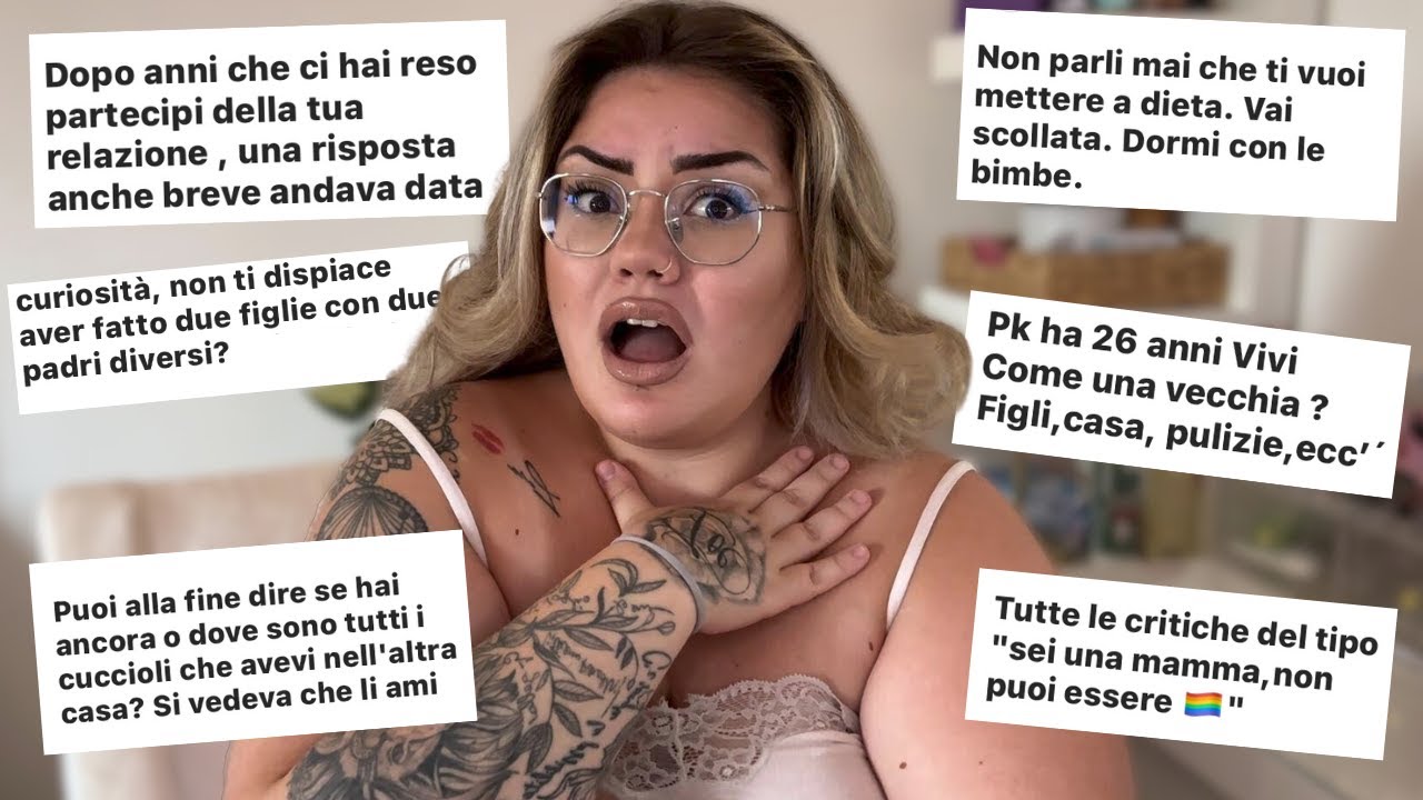 RISPONDO ALLE CRITICHE !! / chiara paradisi