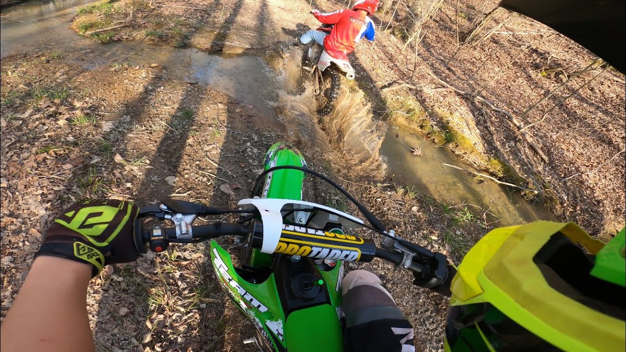 Enduro riding on 2019 KX 85