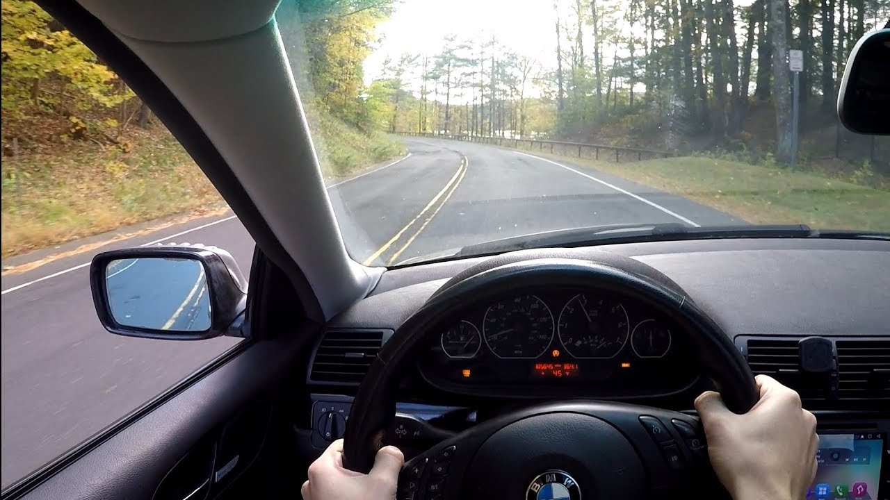 BMW E46 330CI Backroad Onboard POV Drive GoPro