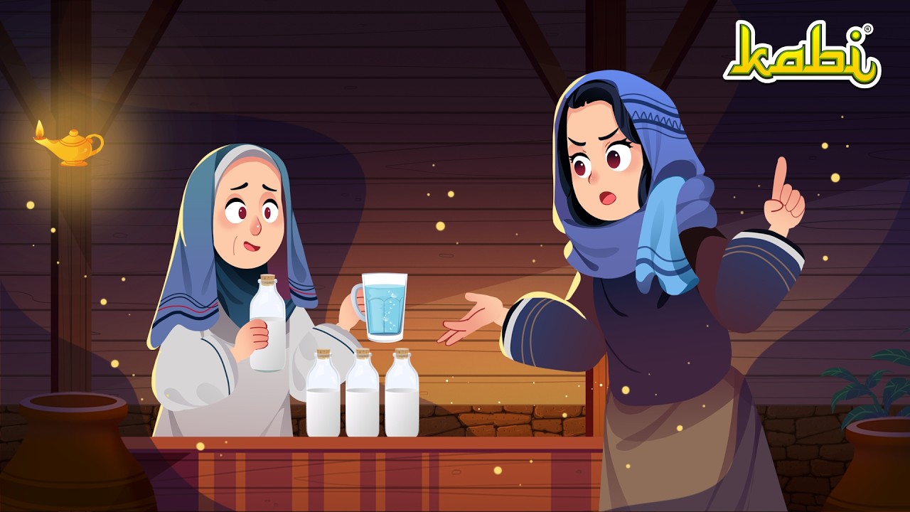 Gadis Miskin Penjual Susu & Umar bin Khattab | Kisah Teladan Nabi | Cerita Islami Anak Muslim