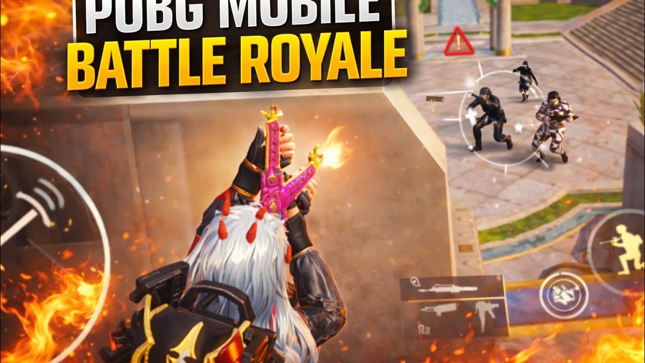 PUBG Mobile Intense Squad Fight | Close Range Battle Royale