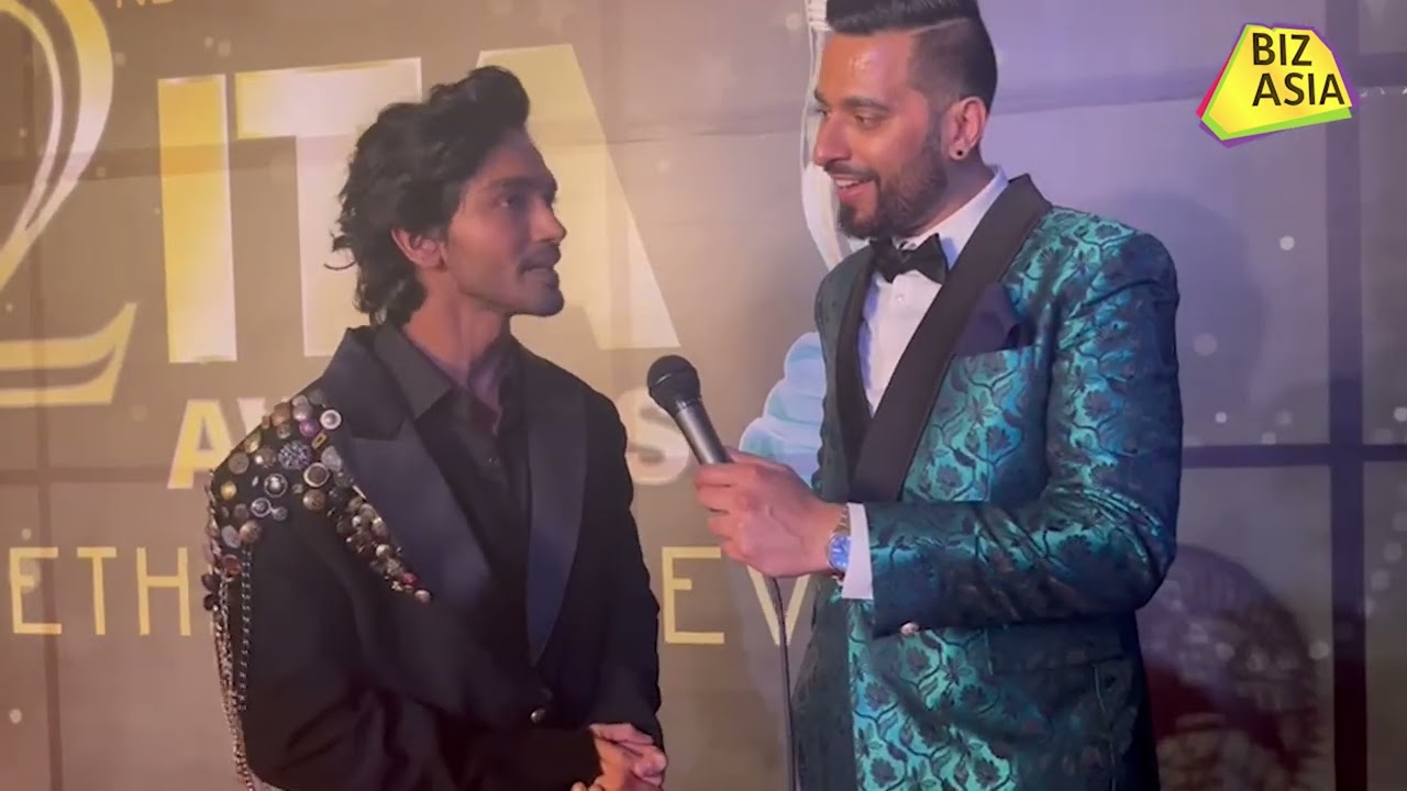 BizAsia meets #HarshRajput at #itaawards2022