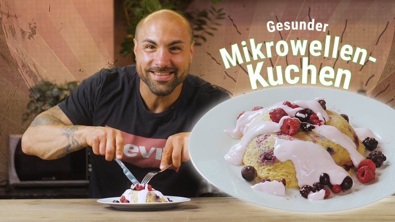 Gesunder Mugcake | Schneller Haferflockenkuchen aus der Mikrowelle