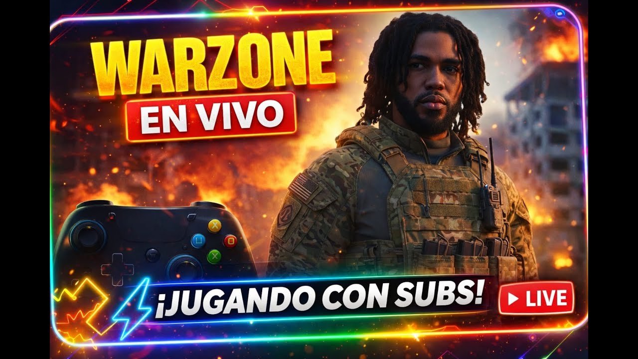 Un Manco en Warzone Jugando con subs