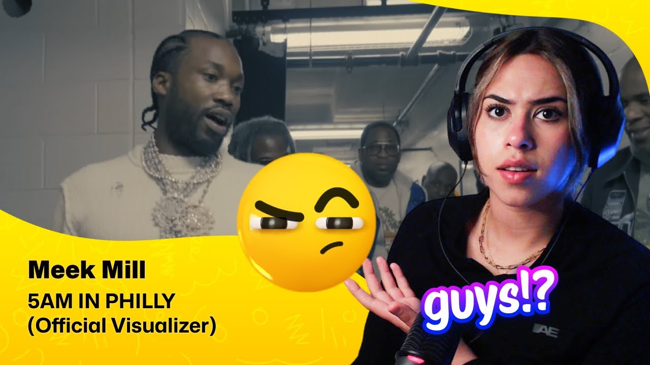 Reaction ▷  Meek Mill - Meek Mill - 5AM IN PHILLY (Official Visualizer)
