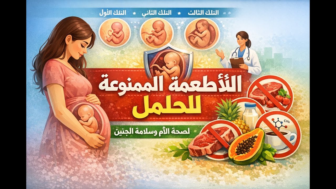أطعمة ممنوعة قد تضر جنينك دون أن تعرفي ! أخطر أطعمة يجب أن تتجنبها الحامل فورًا ...
