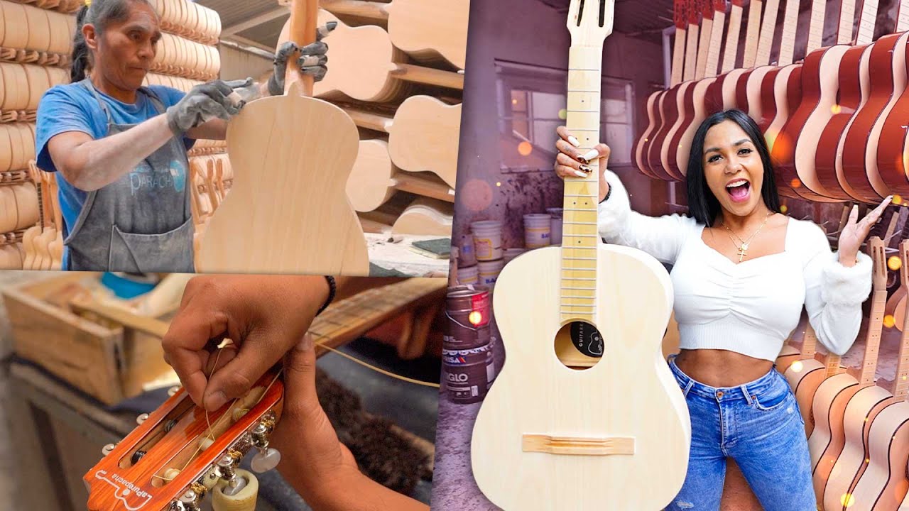 Así se hacen las guitarras en México