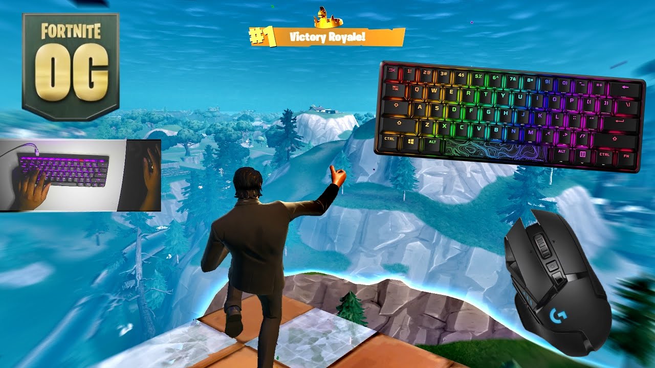 Relaxing ASMR Vibes 🎧 | High Kill Fortnite OG Gameplay w/ HyperX Alloy Origins 60 Keyboard 💤