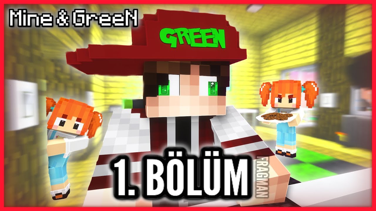MİNE VE GREEN 1. B&Ouml;L&Uuml;M FRAGMAN | T&Uuml;RK&Ccedil;E &Ccedil;İZGİ FİLM | Minecraft