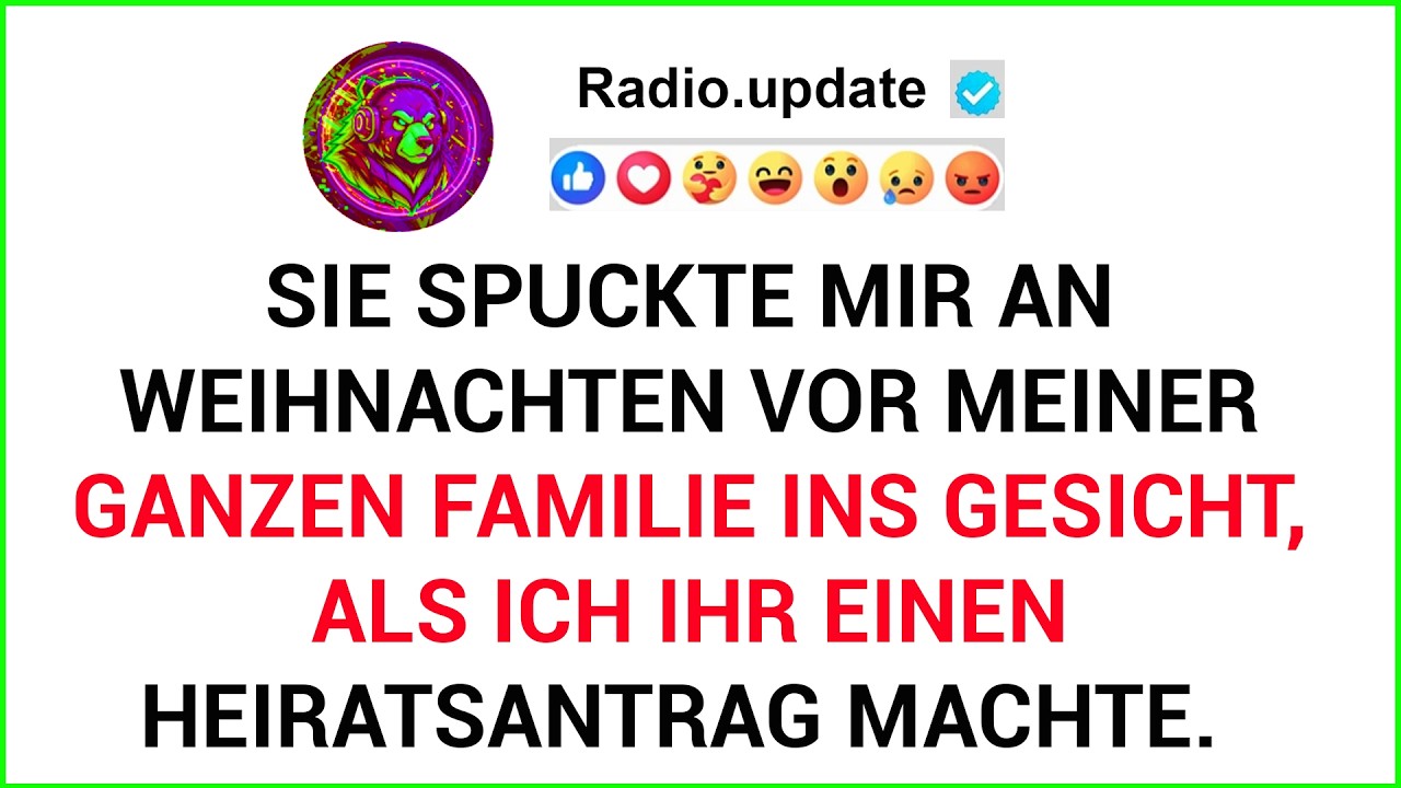 Sie Spuckte Mir An Weihnachten Vor Meiner Ganzen Familie Ins Gesicht, Als Ich Ihr Einen ...