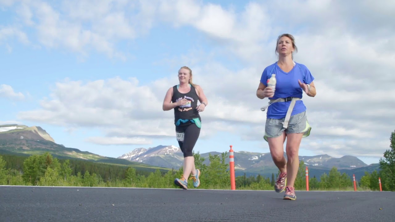 Glacier Half Marathon at Glacier National Park