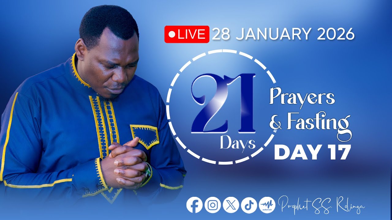 🔴LIVE​​​​​​​​​​​​​​​ MAOMBI YA MFUNGO WA SIKU 21  (DAY 17) (JAN 28, 2026)