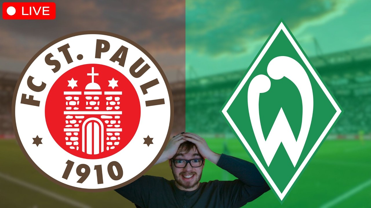 FC St. Pauli - SV Werder Bremen / Bundesliga Watchalong LIVE