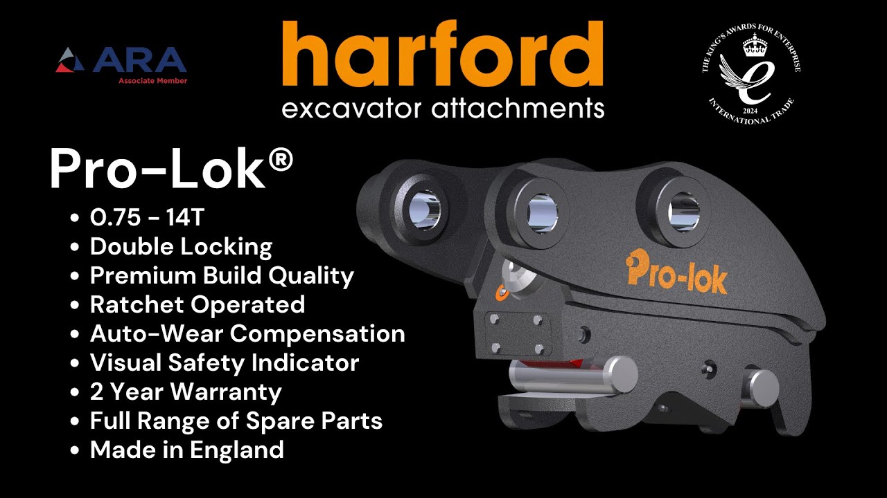 Harford Attachments - Pro-Lok® Mechanical Quick Hitch - 0.75 - 14T