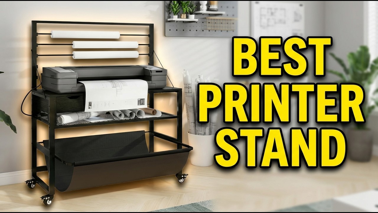 Best Printer Stand 2026: Top 8 Picks for Home Office Organization & Workflow
