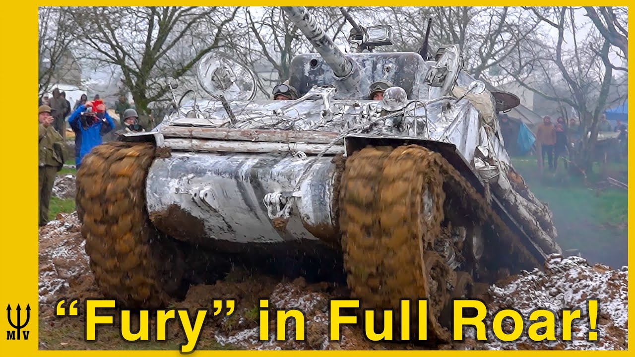 "Fury" in Full Throttle Hull-down 🐴 💨