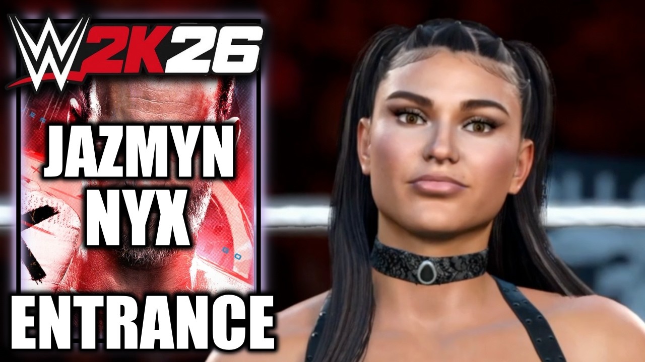 WWE 2K26 Видеоролик с выходом Джазмин Никс