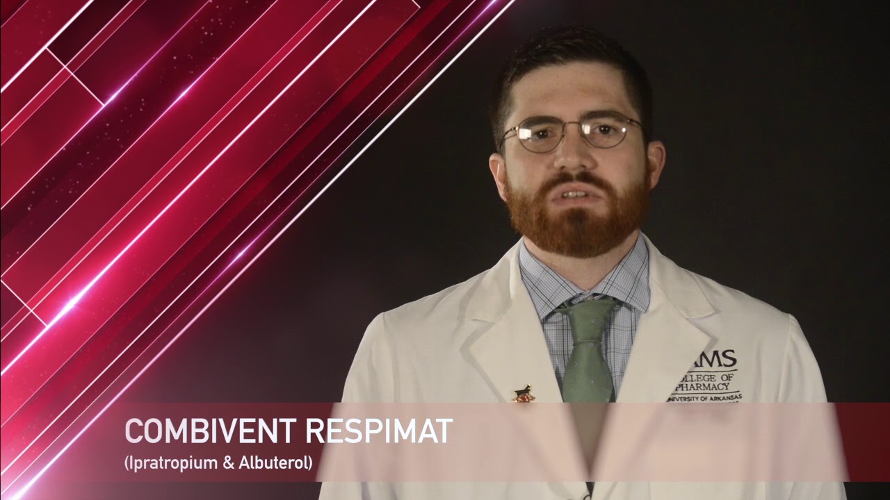 Combivent Respimat Medication Information (dosing, side effects, patient counseling)
