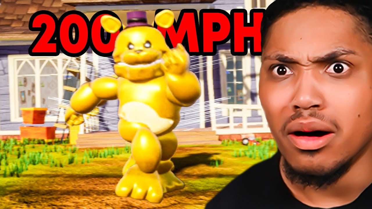 Hello Neighbor Fredbear is FKN Insane..😳