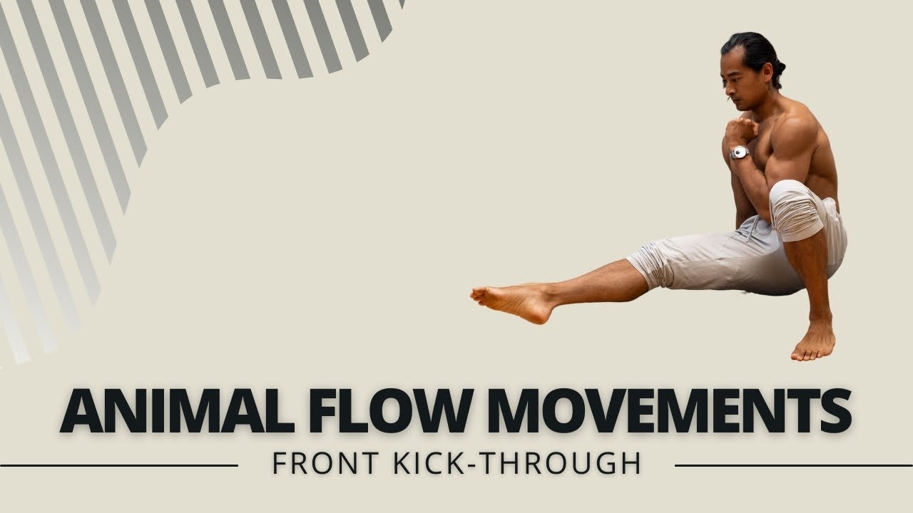 Front Kick Through Tutorial | Learn Animal Flow | Primal Movements | Bodyweight Exercise