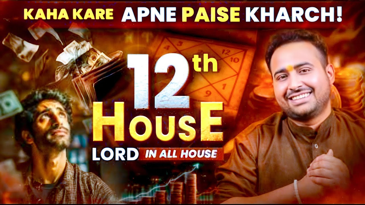 12th House Lord In All Houses | Jaane Apni Money OR Finances Ka Asli Sach!