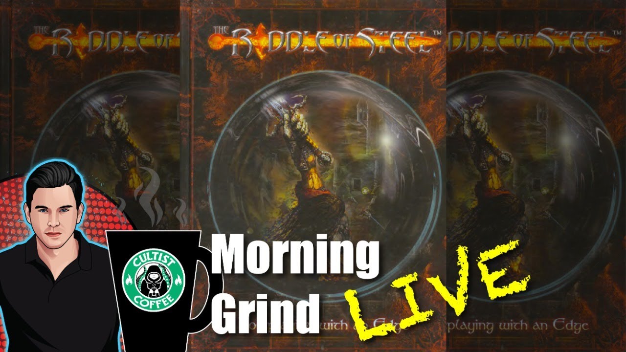 The Riddle of Steel RPG: Overview and How to Play - Morning Grind # 044 (12 Dec 2022)