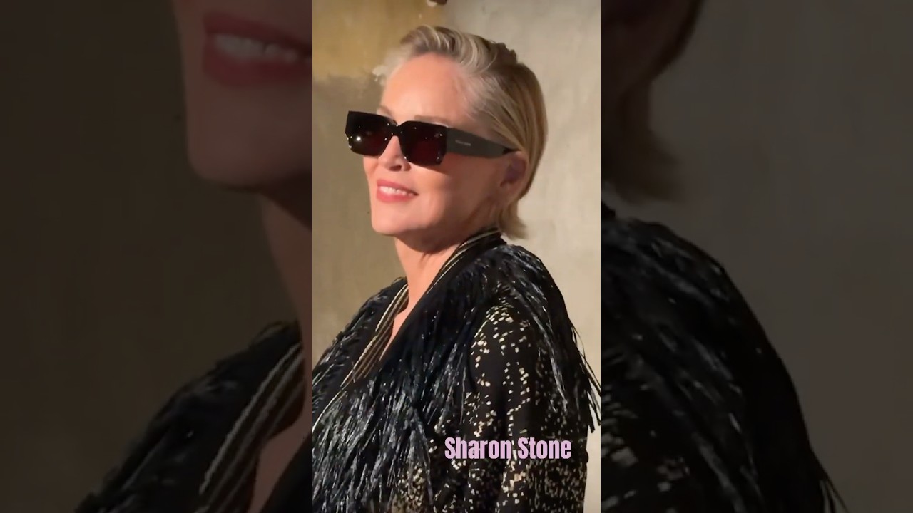 Gorgeous lady Sharon Stone #Antonio Marras  ..Milan Fashion Week#like