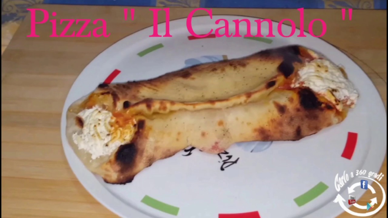 PIZZA CANNOLO... cotta nel fornetto Ferrari g3.