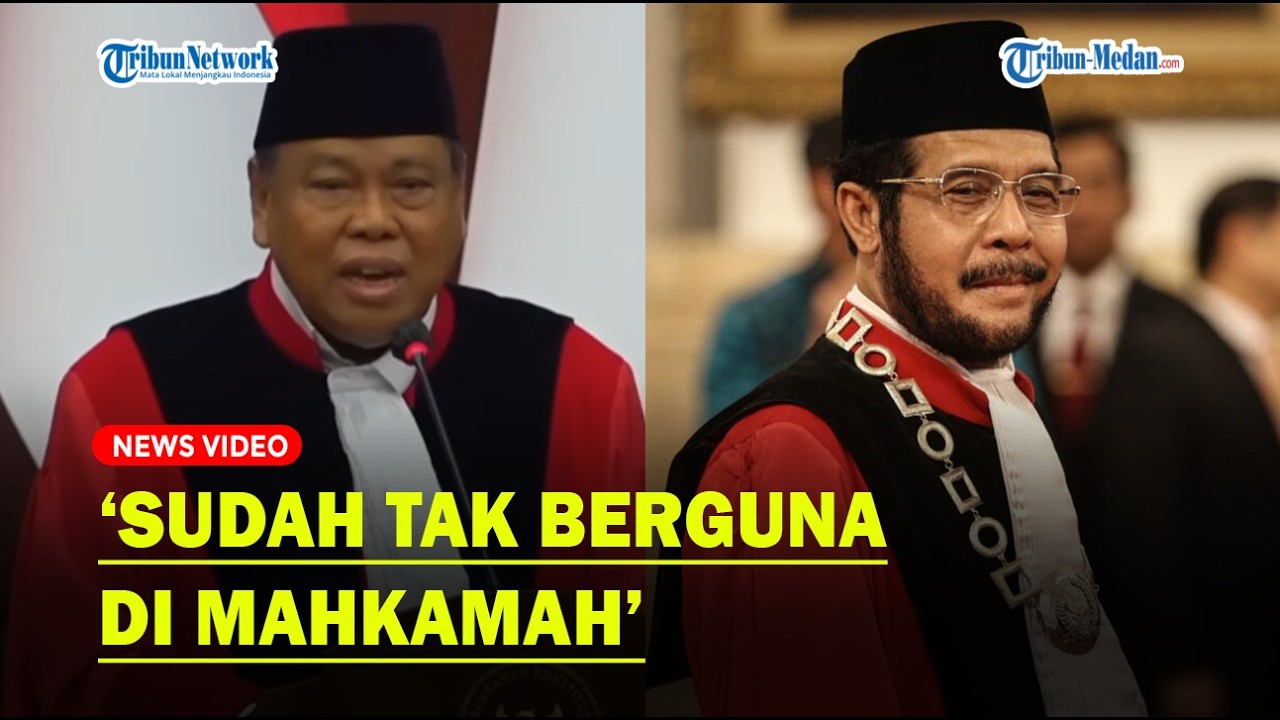 Arief Hidayat Sapa Anwar Usman: Sudah tak Berguna Lagi di Mahkamah