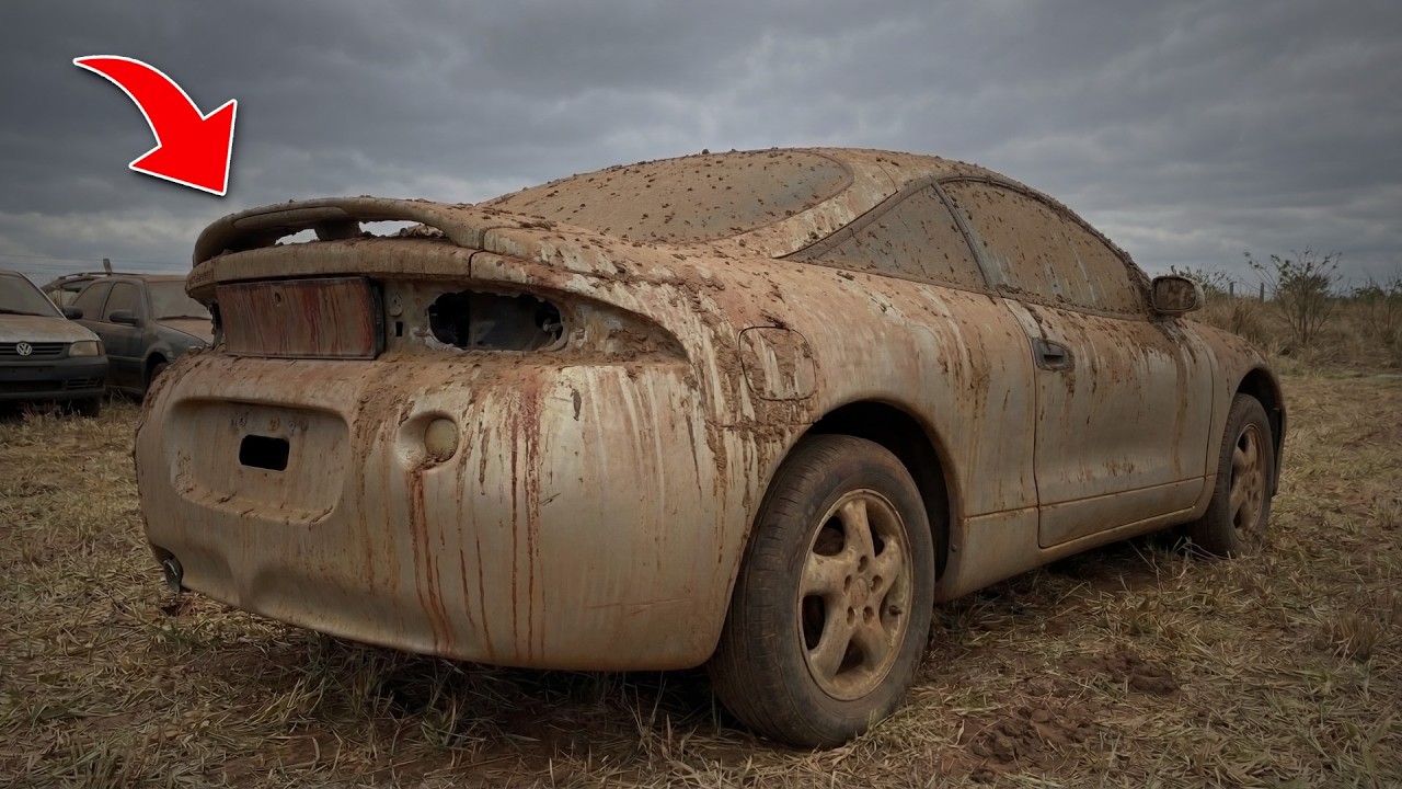 Deep Cleaning a MITSUBISHI ECLIPSE – From ABANDONED to BRAND NEW