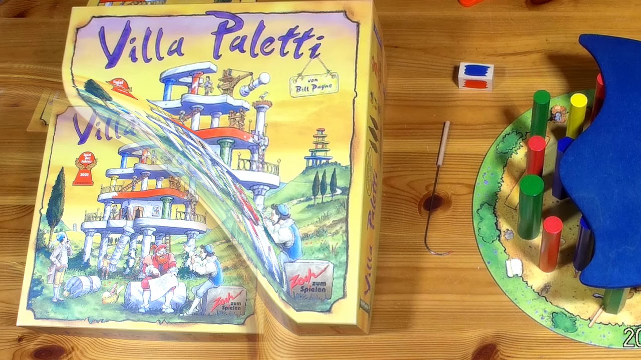 Villa Palletti - Spiel des Jahres 2002