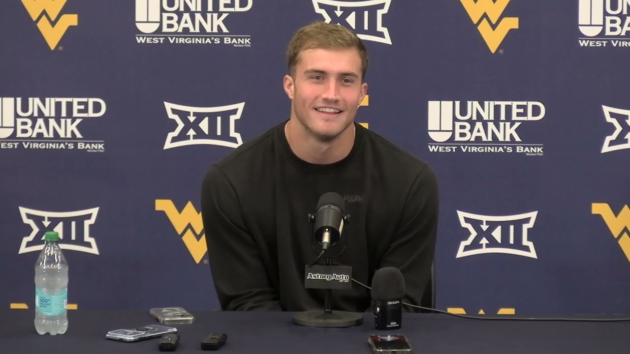WVU Football Reid Carrico Press Conference 8/6/25