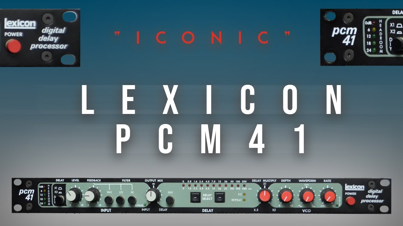 Lexicon PCM41 Digital Delay FX Processor