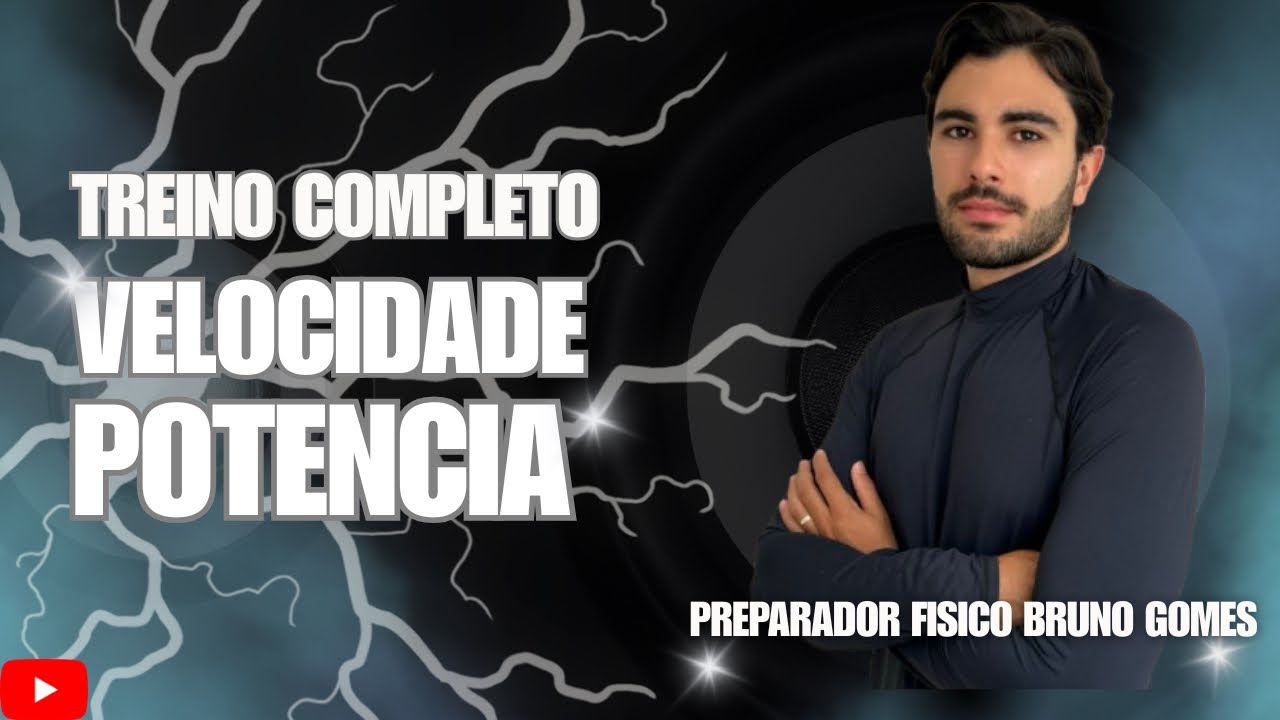 Treino de velocidade e potência para jogadores de futebol!