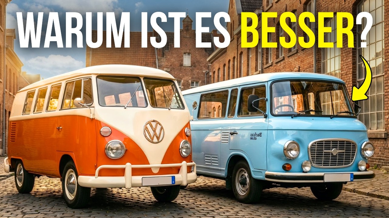 Barkas B1000 vs VW Bus: Wer War Wirklich Überlegen?