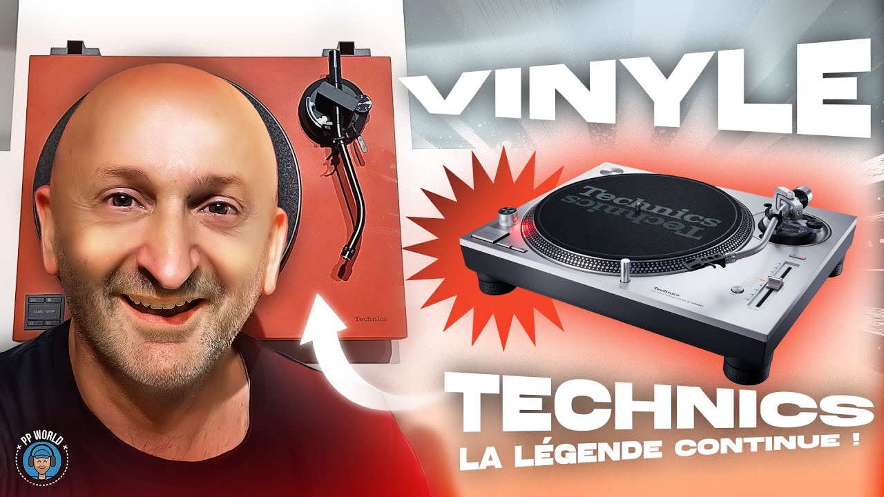 VINYLE : TECHNICS lance une platine UNIQUE dans sa gamme (SL-40CBT) / Salon IFA BERLIN