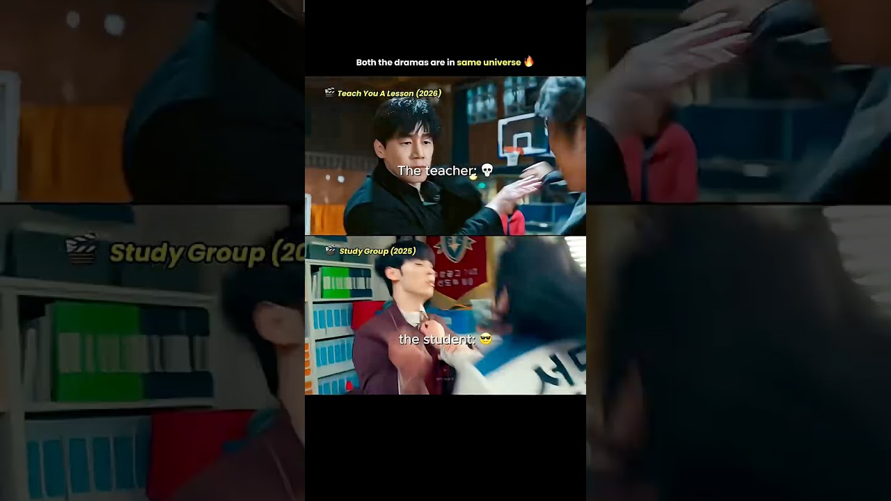 ‼️Same manhwa universe btw 😎🔥 #teachyoualesson #kdrama