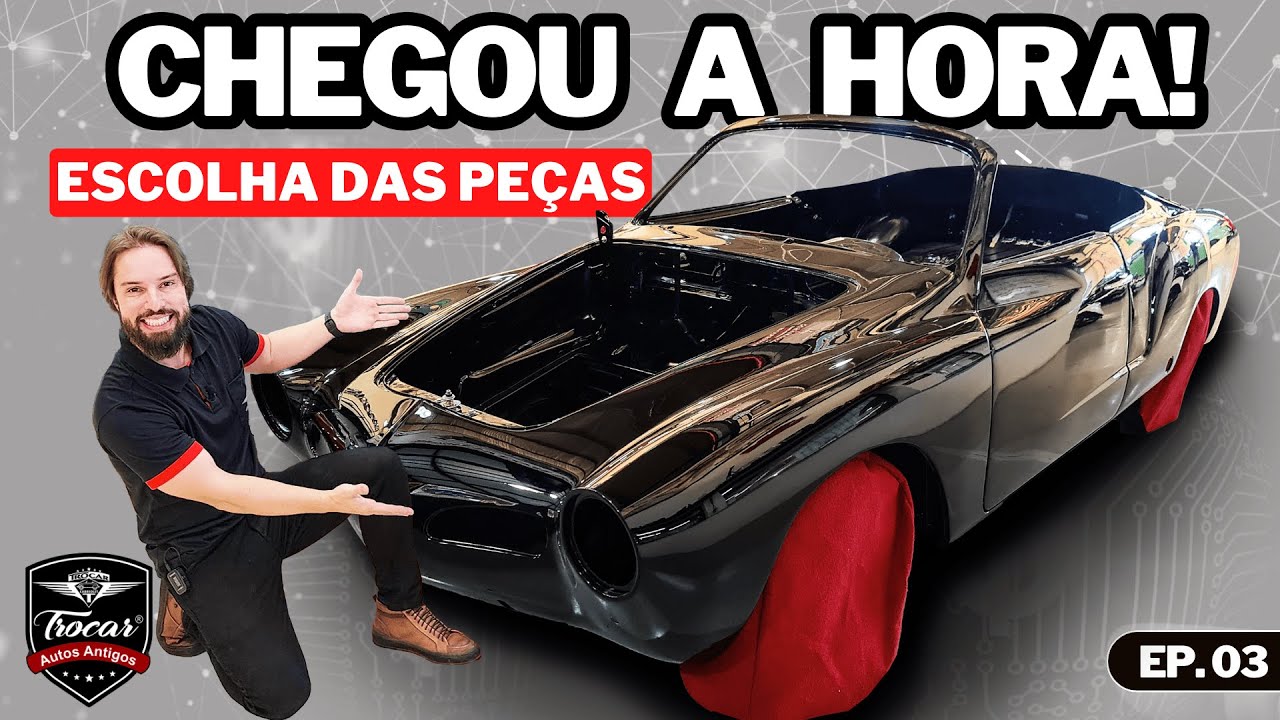 Quais peças o cliente escolheu para o Karmann Ghia 1967 Preto??? 😅 | Fase final Ep03