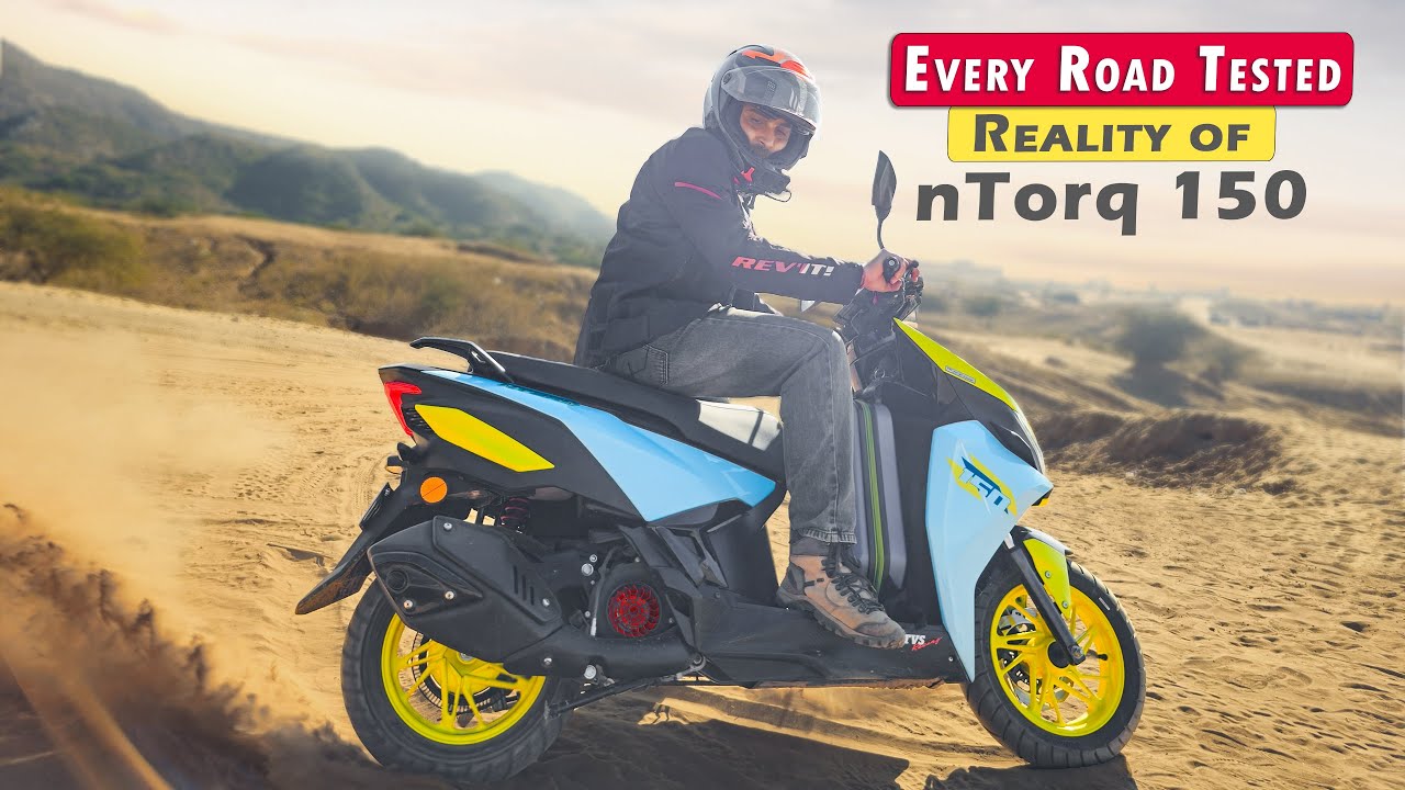 TVS Ntorq 150 : EVERY ROAD TESTED Review with 550 KM Long Ride | My 1st Real Life Review