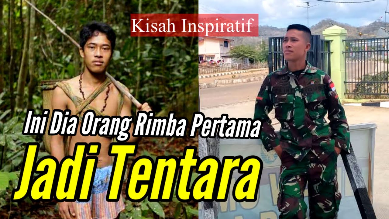 INI ORANG RIMBA PERTAMA JADI TENTARA‼️Nadiem Makarim Bermalam di Hutan Jambi