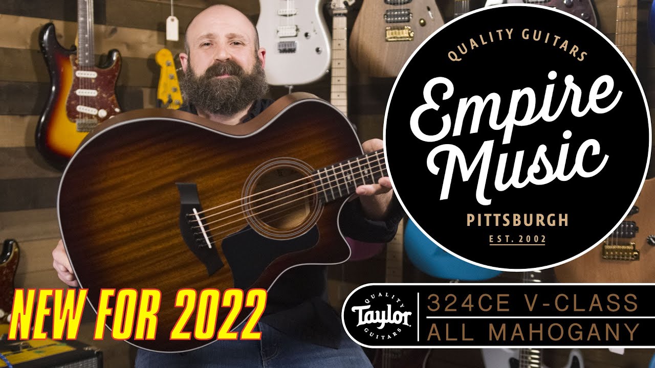 Taylor 324ce Mahogany (New For 2022) - EMPIRE MUSIC