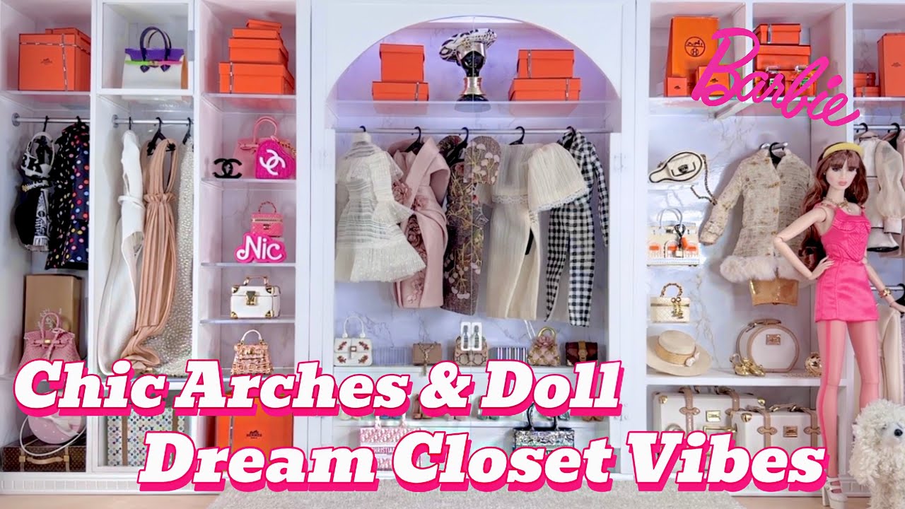 Luxury in Miniature: Contemporary Arch Addition for the World’s Biggest Doll Closet