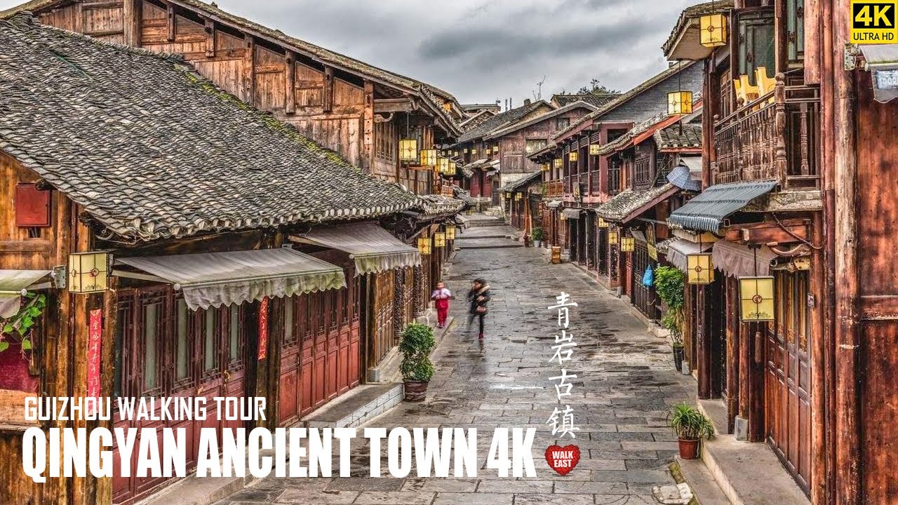 Exploring Qingyan Ancient Town | The Famous Stone City In Guizhou | 4K HDR | 贵州 | 青岩古镇