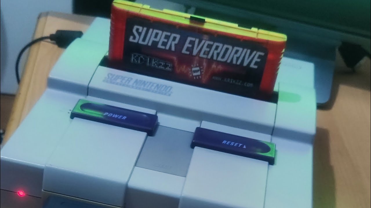 Super Nintendo - No Estilo Retro