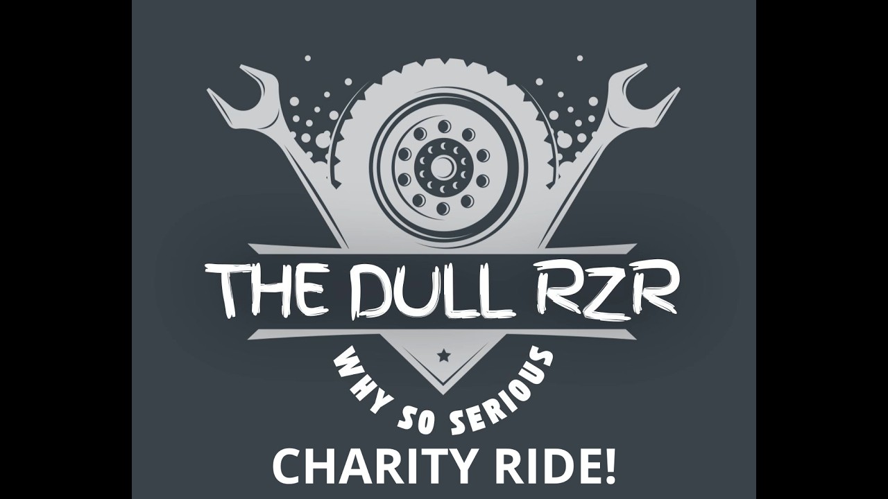 SIDE BY SIDE CHARITY RIDE AND SCREWING AROUND!